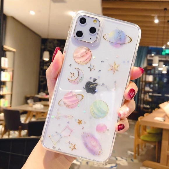 NEW iPhone 11/Pro/Max/XR/XS/X/7/8/Plus Planet Case - Picture 4 of 6